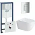 Комплект инсталляции GROHE Rapid SL 38775001 с унитазом Aquatek ПОЛАРИС AQ0700-01 и сиденьем с микролифтом (NW0337) Комплект инсталляции GROHE Rapid SL 38775001 с унитазом Aquatek ПОЛАРИС AQ0700-01 и сиденьем с микролифтом (NW0337)