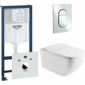 Комплект инсталляции GROHE Rapid SL NW0145/S с унитазом Aquatek МЕДЕЯ AQ1537T-00 и сиденьем с микролифтом (NW0346) Комплект инсталляции GROHE Rapid SL NW0145/S с унитазом Aquatek МЕДЕЯ AQ1537T-00 и сиденьем с микролифтом (NW0346)