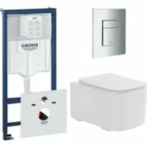 Комплект инсталляции GROHE Rapid SL 38775001 с унитазом Aquatek КВАДРО AQ1515T-00 и сиденьем с микролифтом (NW0341) Комплект инсталляции GROHE Rapid SL 38775001 с унитазом Aquatek КВАДРО AQ1515T-00 и сиденьем с микролифтом (NW0341)