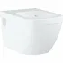 Подвесной унитаз GROHE Euro Ceramic с сиденьем, альпин-белый (NW0356) Подвесной унитаз GROHE Euro Ceramic с сиденьем, альпин-белый (NW0356)