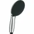 Ручной душ GROHE Purefoam 110, 7,6 л/мин, 2 режима, хром/черный (1072990000) Ручной душ GROHE Purefoam 110, 7,6 л/мин, 2 режима, хром/черный (1072990000)