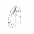 Ручной душ GROHE Purefoam 110, 7,6 л/мин, 2 режима, хром/черный (1072990000) Ручной душ GROHE Purefoam 110, 7,6 л/мин, 2 режима, хром/черный (1072990000)