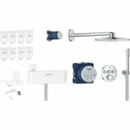 Душевая система GROHE SmartControl Purefoam с термостатом для душа, хром (1058120000)