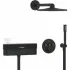 Душевая система GROHE SmartControl Purefoam с термостатом для душа, фантомный черный (105812KF00) Душевая система GROHE SmartControl Purefoam с термостатом для душа, фантомный черный (105812KF00)