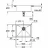Мойка GROHE K700U Cube с одной чашей, 500 x 400 мм, теплый закат матовый (31574DL1) Мойка GROHE K700U Cube с одной чашей, 500 x 400 мм, теплый закат матовый (31574DL1)