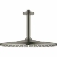 Верхний душ GROHE Rainshower 310 Mono с душевым кронштейном, темный графит матовый (26560AL0)