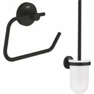 Набор аксессуаров GROHE Essentials, матовый черный (NA0002) Набор аксессуаров GROHE Essentials, матовый черный (NA0002)