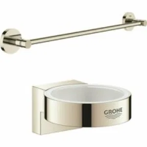 Набор аксессуаров GROHE Essentials, никель глянец (NA0003) Набор аксессуаров GROHE Essentials, никель глянец (NA0003)