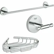Набор аксессуаров GROHE BauCosmopolitan, хром (NA0009)