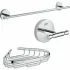 Набор аксессуаров GROHE BauCosmopolitan, хром (NA0009) Набор аксессуаров GROHE BauCosmopolitan, хром (NA0009)