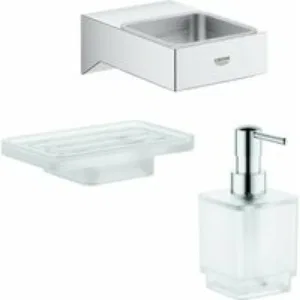 Набор аксессуаров GROHE Selection Cube, хром (NA0012) Набор аксессуаров GROHE Selection Cube, хром (NA0012)