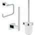 Набор аксессуаров GROHE Essentials Cube, хром (NA0013) Набор аксессуаров GROHE Essentials Cube, хром (NA0013)