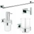 Набор аксессуаров GROHE Essentials Cube, хром (NA0014) Набор аксессуаров GROHE Essentials Cube, хром (NA0014)