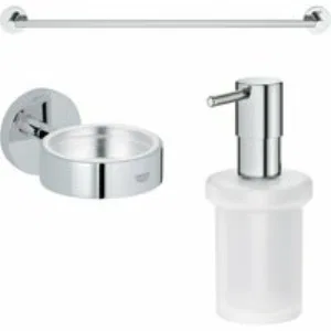 Набор аксессуаров GROHE Essentials, хром (NA0017) Набор аксессуаров GROHE Essentials, хром (NA0017)