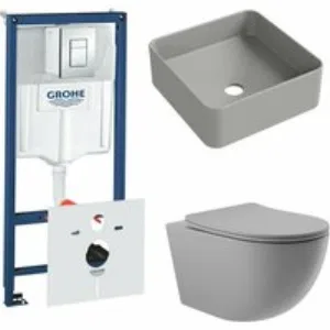 Комплект инсталляции GROHE Rapid SL 38775001 с унитазом Aqueduto OVO0130 и раковиной Aqueduto ESPIRAL ESP0330 (NW0358) Комплект инсталляции GROHE Rapid SL 38775001 с унитазом Aqueduto OVO0130 и раковиной Aqueduto ESPIRAL ESP0330 (NW0358)