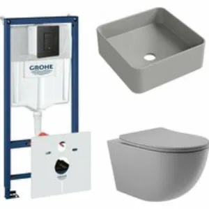 Комплект инсталляции GROHE Solido 38811KF0 с унитазом Aqueduto OVO0130 и раковиной Aqueduto ESPIRAL ESP0330 (NW0359) Комплект инсталляции GROHE Solido 38811KF0 с унитазом Aqueduto OVO0130 и раковиной Aqueduto ESPIRAL ESP0330 (NW0359)