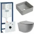 Комплект инсталляции GROHE Rapid SL 38772SH0 с унитазом Aqueduto OVO0130 и раковиной Aqueduto ESPIRAL ESP0330 (NW0360) Комплект инсталляции GROHE Rapid SL 38772SH0 с унитазом Aqueduto OVO0130 и раковиной Aqueduto ESPIRAL ESP0330 (NW0360)