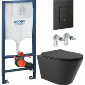 Комплект инсталляции GROHE Solido 38811KF0 с унитазом Aqueduto CONE CON0140 и раковиной Aqueduto ESPIRAL ESP0340 (NW0391) Комплект инсталляции GROHE Solido 38811KF0 с унитазом Aqueduto CONE CON0140 и раковиной Aqueduto ESPIRAL ESP0340 (NW0391)