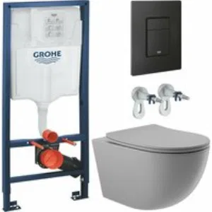 Комплект инсталляции GROHE Solido 38811KF0 с унитазом Aqueduto OVO OVO0130 и раковиной Aqueduto ESPIRAL D400 ESP0130 (NW0399) Комплект инсталляции GROHE Solido 38811KF0 с унитазом Aqueduto OVO OVO0130 и раковиной Aqueduto ESPIRAL D400 ESP0130 (NW0399)