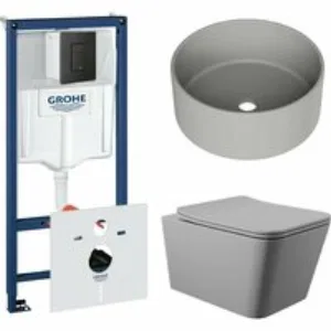 Комплект инсталляции GROHE Solido 38811KF0 с унитазом Aqueduto MACIO MAC0130 и раковиной Aqueduto ESPIRAL D400 ESP0130 (NW0403) Комплект инсталляции GROHE Solido 38811KF0 с унитазом Aqueduto MACIO MAC0130 и раковиной Aqueduto ESPIRAL D400 ESP0130 (NW0403)