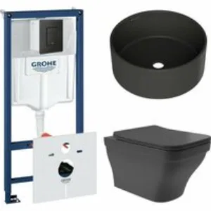 Комплект инсталляции GROHE Solido 38811KF0 с унитазом Aqueduto ESTETA EST0140 и раковиной Aqueduto ESPIRAL D400 ESP0140 (NW0411) Комплект инсталляции GROHE Solido 38811KF0 с унитазом Aqueduto ESTETA EST0140 и раковиной Aqueduto ESPIRAL D400 ESP0140 (NW0411)