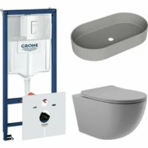 Комплект инсталляции GROHE Rapid SL 38772SH0 с унитазом Aqueduto OVO OVO0130 и раковиной Aqueduto ESPIRAL ESP0230 (NW0440) Комплект инсталляции GROHE Rapid SL 38772SH0 с унитазом Aqueduto OVO OVO0130 и раковиной Aqueduto ESPIRAL ESP0230 (NW0440)