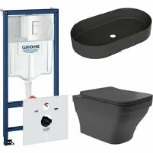 Комплект инсталляции GROHE Rapid SL 38772SH0 с унитазом Aqueduto ESTETA EST0140 и раковиной Aqueduto ESPIRAL ESP0240 (NW0452) Комплект инсталляции GROHE Rapid SL 38772SH0 с унитазом Aqueduto ESTETA EST0140 и раковиной Aqueduto ESPIRAL ESP0240 (NW0452)