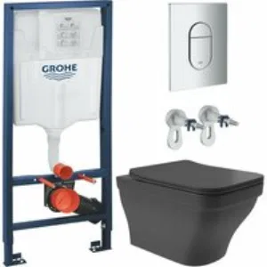 Комплект инсталляции GROHE Rapid SL NW0145/S с унитазом Aqueduto ESTETA EST0140 и раковиной Aqueduto ESPIRAL ESP0240 (NW0453) Комплект инсталляции GROHE Rapid SL NW0145/S с унитазом Aqueduto ESTETA EST0140 и раковиной Aqueduto ESPIRAL ESP0240 (NW0453)