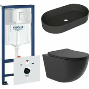 Комплект инсталляции GROHE Rapid SL 38772SH0 с унитазом Aqueduto OVO OVO0140 и раковиной Aqueduto ESPIRAL ESP0240 (NW0464) Комплект инсталляции GROHE Rapid SL 38772SH0 с унитазом Aqueduto OVO OVO0140 и раковиной Aqueduto ESPIRAL ESP0240 (NW0464)