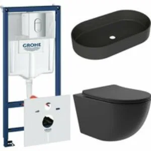 Комплект инсталляции GROHE Rapid SL NW0145/S с унитазом Aqueduto OVO OVO0140 и раковиной Aqueduto ESPIRAL ESP0240 (NW0465) Комплект инсталляции GROHE Rapid SL NW0145/S с унитазом Aqueduto OVO OVO0140 и раковиной Aqueduto ESPIRAL ESP0240 (NW0465)