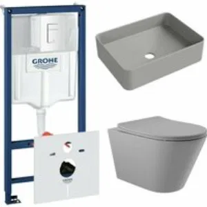 Комплект инсталляции GROHE Rapid SL 38772SH0 с унитазом Aqueduto CONE CON0130 и раковиной Aqueduto ESPIRAL ESP0430 (NW0488) Комплект инсталляции GROHE Rapid SL 38772SH0 с унитазом Aqueduto CONE CON0130 и раковиной Aqueduto ESPIRAL ESP0430 (NW0488)