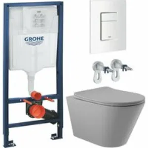 Комплект инсталляции GROHE Rapid SL 38772SH0 с унитазом Aqueduto CONE CON0130 и раковиной Aqueduto ESPIRAL ESP0430 (NW0488) Комплект инсталляции GROHE Rapid SL 38772SH0 с унитазом Aqueduto CONE CON0130 и раковиной Aqueduto ESPIRAL ESP0430 (NW0488)