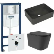 Комплект инсталляции GROHE Rapid SL NW0145/S с унитазом Aqueduto MACIO Plus MACT0240 и раковиной Aqueduto ESPIRAL ESP0440 (NW0517)