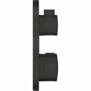 Внешняя часть термостата для душа GROHE Grohtherm с переключателем на 1 положение, матовый чёрный (1022122430) Внешняя часть термостата для душа GROHE Grohtherm с переключателем на 1 положение, матовый чёрный (1022122430)