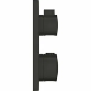 Внешняя часть термостата для душа GROHE Grohtherm с переключателем на 1 положение, матовый чёрный (1022152430) Внешняя часть термостата для душа GROHE Grohtherm с переключателем на 1 положение, матовый чёрный (1022152430)