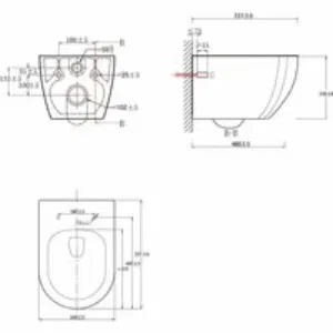 Унитаз Aquatek ЕВРОПА подвесной с сиденьем с микролифтом, белый AQ1190T-00 Унитаз Aquatek ЕВРОПА подвесной с сиденьем с микролифтом, белый AQ1190T-00