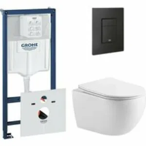 Комплект инсталляции GROHE 38811KF0 с унитазом Aquatek ЕВРОПА и сиденьем с микролифтом (NW0525) Комплект инсталляции GROHE 38811KF0 с унитазом Aquatek ЕВРОПА и сиденьем с микролифтом (NW0525)