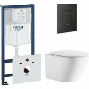 Комплект инсталляции GROHE 38811KF0 с унитазом Aquatek ЛИБЕРТИ и сиденьем с микролифтом (NW0526) Комплект инсталляции GROHE 38811KF0 с унитазом Aquatek ЛИБЕРТИ и сиденьем с микролифтом (NW0526)