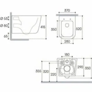 Унитаз подвесной Aqueduto MACIO 520*370 безободковый, сиденье с микролифтом, серый матовый (MACT2130) Унитаз подвесной Aqueduto MACIO 520*370 безободковый, сиденье с микролифтом, серый матовый (MACT2130)