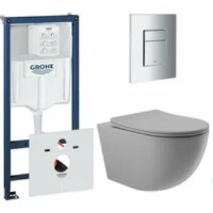 Комплект инсталляции GROHE Rapid SL 38775001 с унитазом Aqueduto OVO OVOT2130 и сиденьем с микролифтом (NW0543) Комплект инсталляции GROHE Rapid SL 38775001 с унитазом Aqueduto OVO OVOT2130 и сиденьем с микролифтом (NW0543)