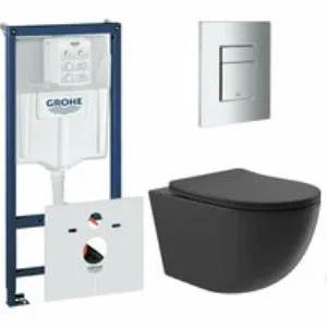 Комплект инсталляции GROHE Rapid SL 38775001 с унитазом Aqueduto OVO OVOT2140 и сиденьем с микролифтом (NW0544) Комплект инсталляции GROHE Rapid SL 38775001 с унитазом Aqueduto OVO OVOT2140 и сиденьем с микролифтом (NW0544)