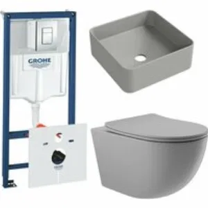 Комплект инсталляции GROHE Rapid SL 38775001 с унитазом Aqueduto OVO OVOT2130 и раковиной Aqueduto ESPIRAL ESP0330 (NW0565) Комплект инсталляции GROHE Rapid SL 38775001 с унитазом Aqueduto OVO OVOT2130 и раковиной Aqueduto ESPIRAL ESP0330 (NW0565)