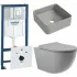 Комплект инсталляции GROHE Rapid SL 38775001 с унитазом Aqueduto OVO OVOT2130 и раковиной Aqueduto ESPIRAL ESP0330 (NW0565) Комплект инсталляции GROHE Rapid SL 38775001 с унитазом Aqueduto OVO OVOT2130 и раковиной Aqueduto ESPIRAL ESP0330 (NW0565)