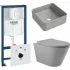 Комплект инсталляции GROHE Rapid SL 38772SH0 с унитазом Aqueduto CONE CONT2130 и раковиной Aqueduto ESPIRAL ESP0330 (NW0575) Комплект инсталляции GROHE Rapid SL 38772SH0 с унитазом Aqueduto CONE CONT2130 и раковиной Aqueduto ESPIRAL ESP0330 (NW0575)