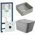 Комплект инсталляции GROHE Rapid SL NW0145/S с унитазом Aqueduto MACIO MACT2130 и раковиной Aqueduto ESPIRAL ESP0330 (NW0582) Комплект инсталляции GROHE Rapid SL NW0145/S с унитазом Aqueduto MACIO MACT2130 и раковиной Aqueduto ESPIRAL ESP0330 (NW0582)