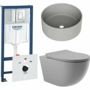 Комплект инсталляции GROHE Rapid SL 38775001 с унитазом Aqueduto OVO OVOT2130 и раковиной Aqueduto ESPIRAL D400 ESP0130 (NW0589) Комплект инсталляции GROHE Rapid SL 38775001 с унитазом Aqueduto OVO OVOT2130 и раковиной Aqueduto ESPIRAL D400 ESP0130 (NW0589)