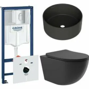Комплект инсталляции GROHE Rapid SL NW0145/S с унитазом Aqueduto OVO OVOT2140 и раковиной Aqueduto ESPIRAL D400 ESP0140 (NW0610) Комплект инсталляции GROHE Rapid SL NW0145/S с унитазом Aqueduto OVO OVOT2140 и раковиной Aqueduto ESPIRAL D400 ESP0140 (NW0610)