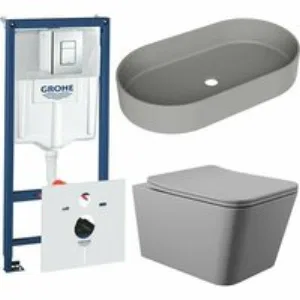 Комплект инсталляции GROHE Rapid SL 38775001 с унитазом Aqueduto MACIO MACT2130 и раковиной Aqueduto ESPIRAL ESP0230 (NW0612) Комплект инсталляции GROHE Rapid SL 38775001 с унитазом Aqueduto MACIO MACT2130 и раковиной Aqueduto ESPIRAL ESP0230 (NW0612)