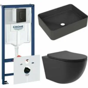 Комплект инсталляции GROHE Solido 38811KF0 с унитазом Aqueduto OVO OVOT2140 и раковиной Aqueduto ESPIRAL ESP0440 (NW0646) Комплект инсталляции GROHE Solido 38811KF0 с унитазом Aqueduto OVO OVOT2140 и раковиной Aqueduto ESPIRAL ESP0440 (NW0646)
