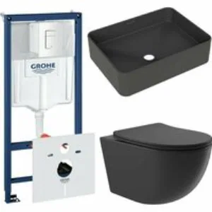 Комплект инсталляции GROHE Rapid SL 38772SH0 с унитазом Aqueduto OVO OVOT2140 и раковиной Aqueduto ESPIRAL ESP0440 (NW0652) Комплект инсталляции GROHE Rapid SL 38772SH0 с унитазом Aqueduto OVO OVOT2140 и раковиной Aqueduto ESPIRAL ESP0440 (NW0652)